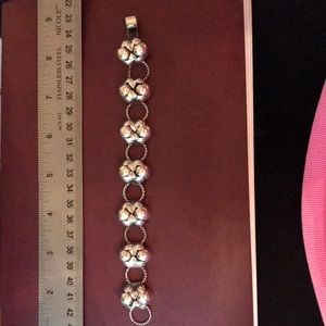 7 1/2” Mexico silver bracelet - vintage